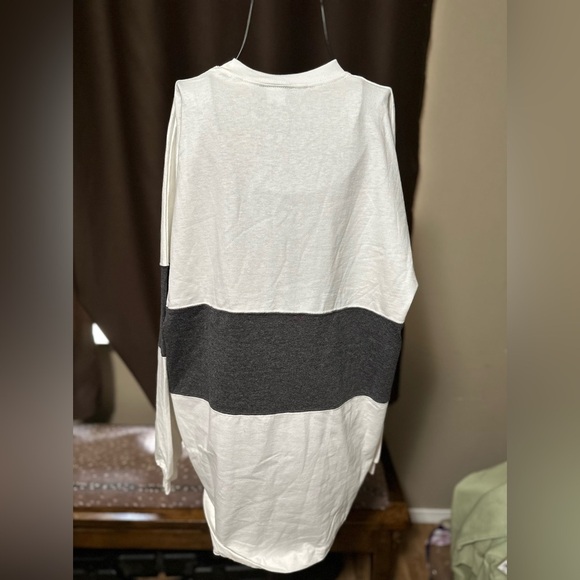 WHITE/GREY CORE ESSENTIAL SPIRIT JERSEY - Picture 3 of 4